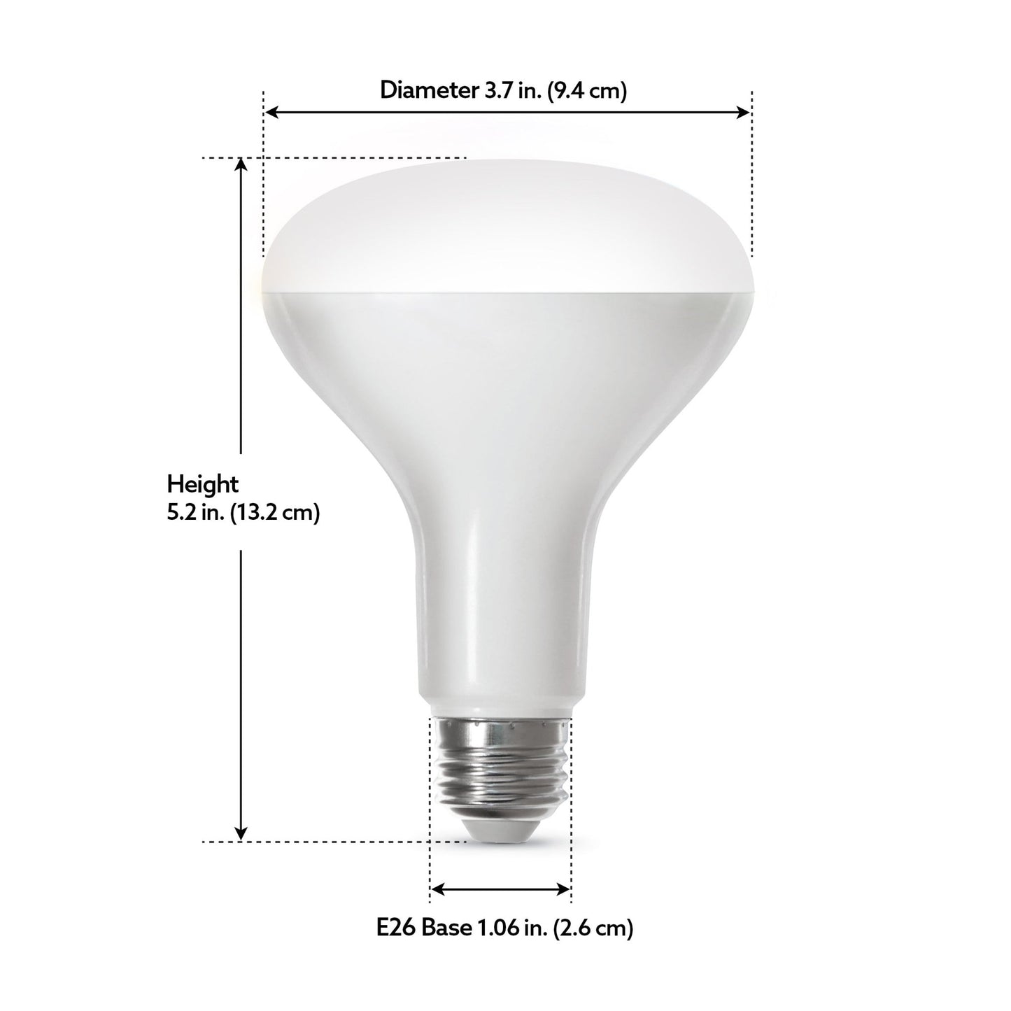 7.2W (65W Replacement) Color Changing E26 Base BR30 Smart Wi - Fi LED Light Bulb - Worldwide Electric Supplies