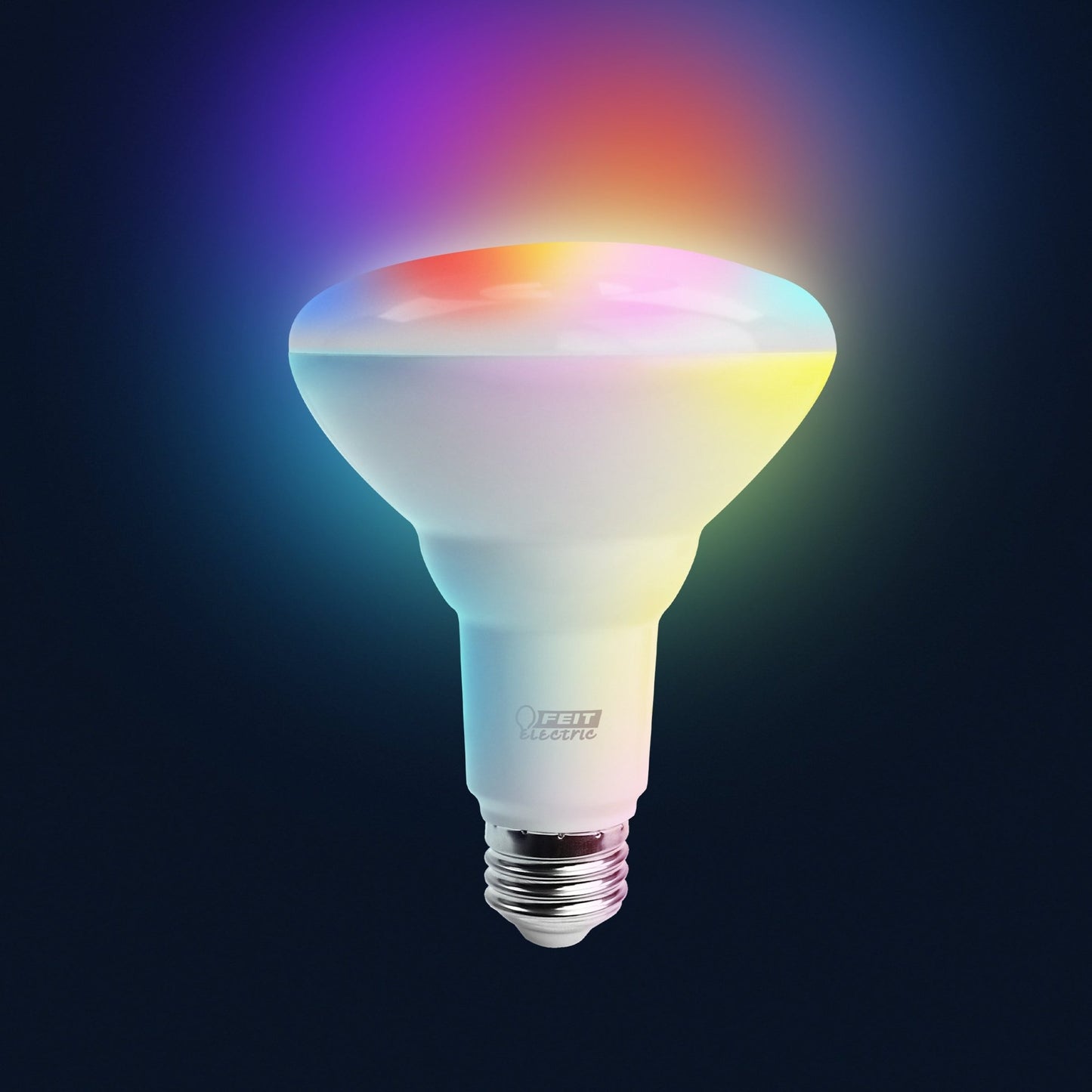 7.2W (65W Replacement) Color Changing E26 Base BR30 Smart Wi - Fi LED Light Bulb - Worldwide Electric Supplies