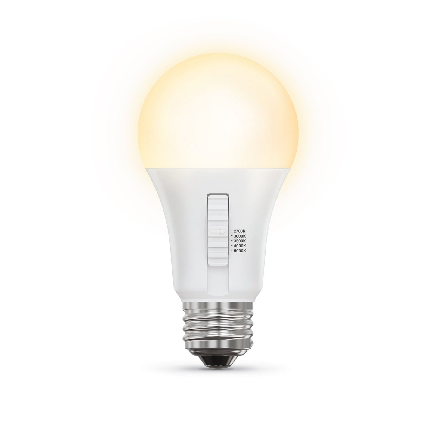 10W (60W Replacement) Selectable White A19 E26 Base Dimmable General - Purpose LED Bulb (4 - Pack) - Worldwide Electric Supplies