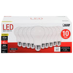 10W (60W Replacement) Warm White (3000K) E26 Base A19 General Purpose LED Bulb (10 - Pack) - Worldwide Electric Supplies