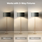 16W (30/70/100W Replacement) Bright White (3000K) A19 (E26 Base) 3 - Way LED Light Bulb - Worldwide Electric Supplies