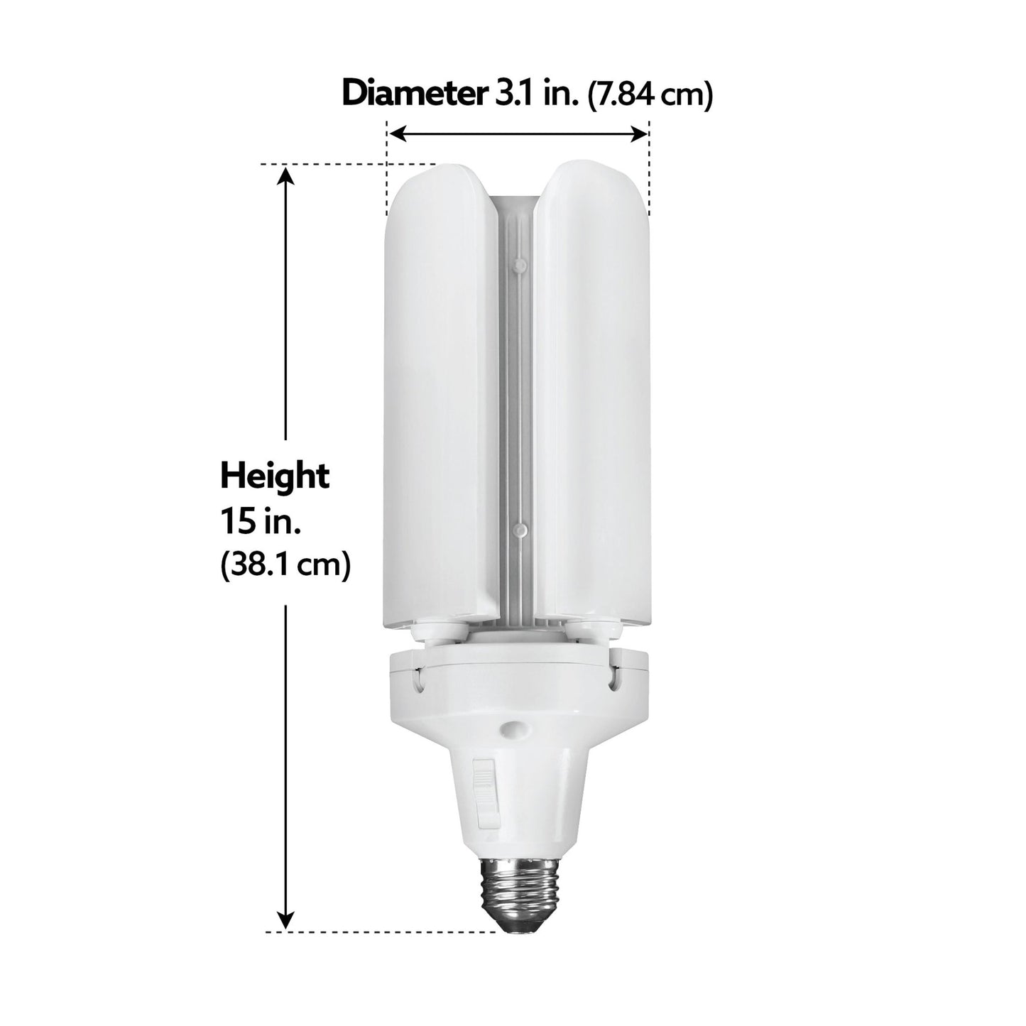 35W (300W Equivalent) Selectable White E26 Replacement LED Multi - Directional Light - Worldwide Electric Supplies