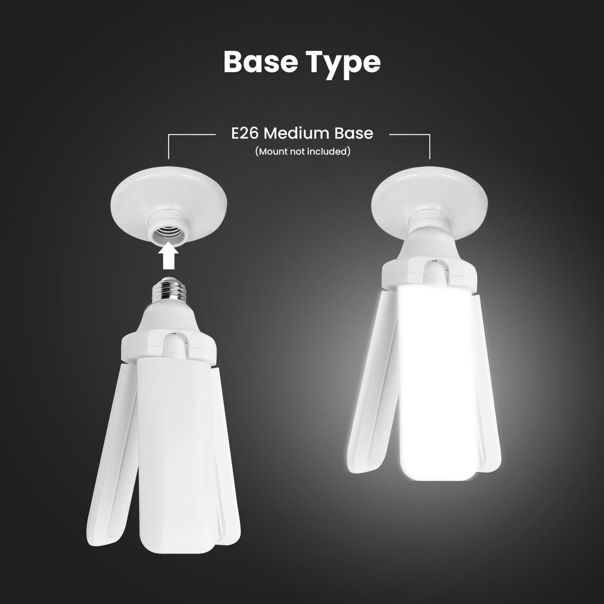35W (300W Equivalent) Selectable White E26 Replacement LED Multi - Directional Light - Worldwide Electric Supplies