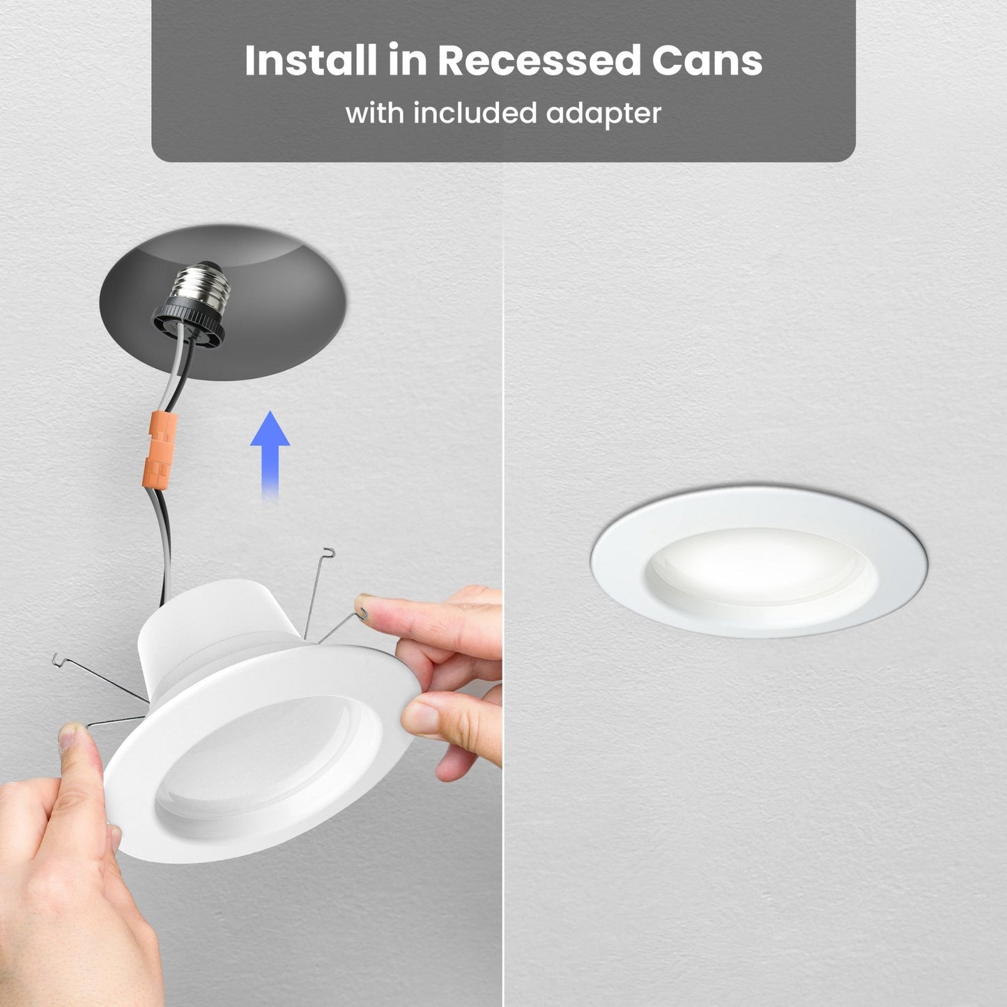 4 in. 11.1W (75W Replacement) Daylight (5000K) Dimmable High Output LED Recessed Downlight - Worldwide Electric Supplies