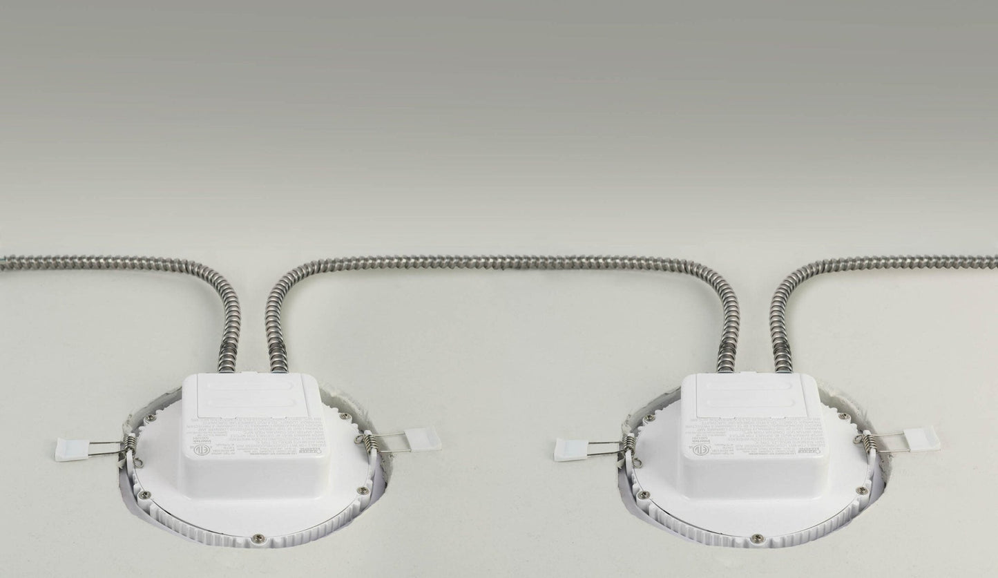 5 - 6 in. 12W (75W Replacement) Color Selectable Canless Recessed Downlight - Worldwide Electric Supplies