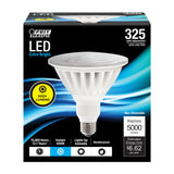 55W (325W Replacement) Daylight (5000K) E26 Base PAR38 High Lumen Non - Dimmable LED - Worldwide Electric Supplies