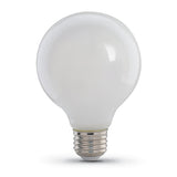 5.5W (60W Replacement) G25 Soft White Dimmable White Enhance Glass Filament Globe LED (3 - Pack) - Worldwide Electric Supplies