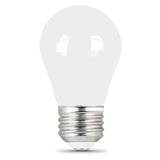 5W (40W Replacement) A15 Dimmable Soft White Frost Filament (2 - Pack) - Worldwide Electric Supplies