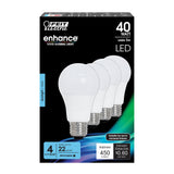 5W (40W Replacement) Daylight (5000K) A19 Dimmable General Purpose LED (4 - Pack) - Worldwide Electric Supplies