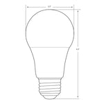 5W (40W Replacement) Daylight (5000K) A19 Dimmable General Purpose LED (4 - Pack) - Worldwide Electric Supplies