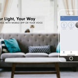 7.2W (65W Replacement) Color Changing E26 Base BR30 Smart Wi - Fi LED Light Bulb - Worldwide Electric Supplies