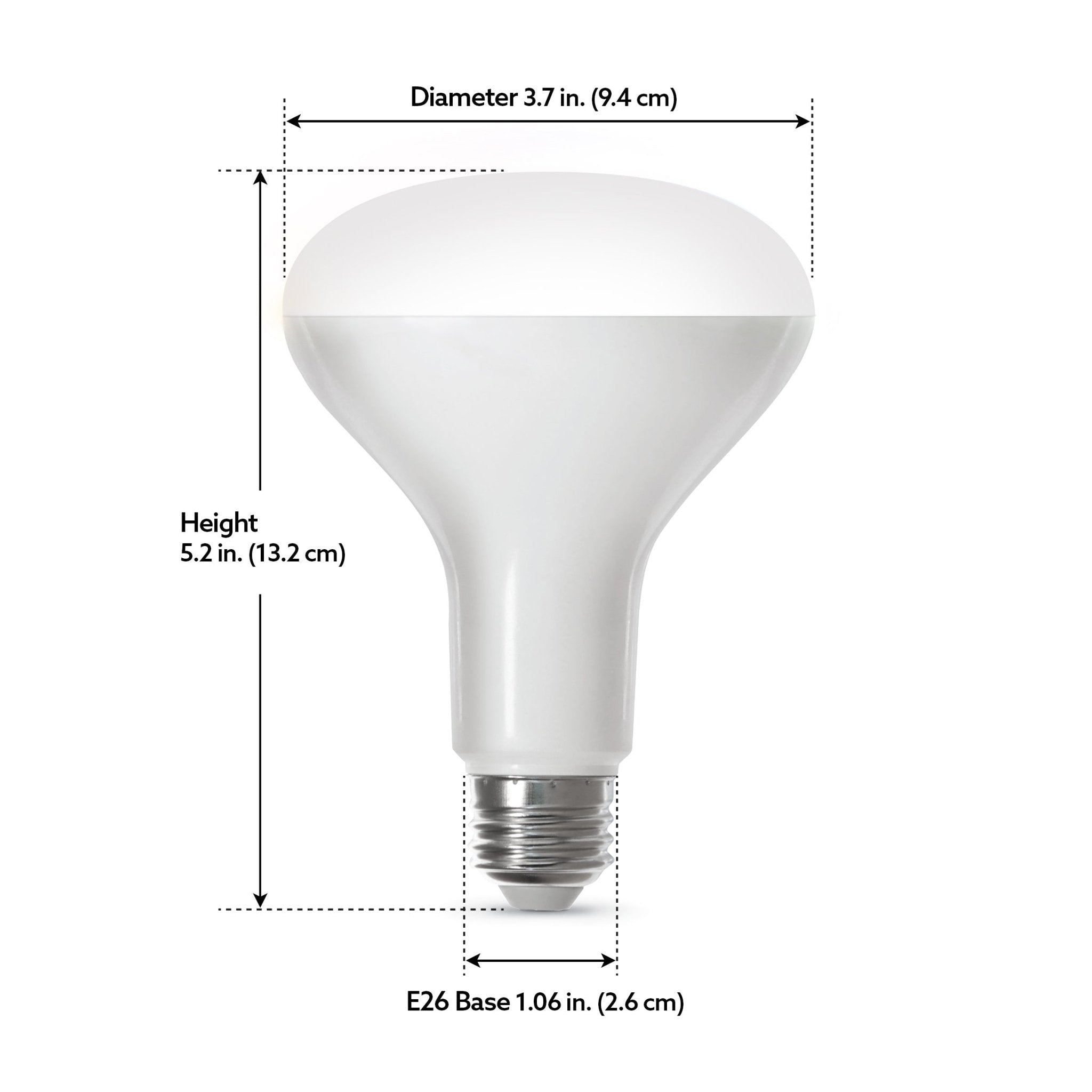 7.2W (65W Replacement) Color Changing E26 Base BR30 Smart Wi - Fi LED Light Bulb - Worldwide Electric Supplies