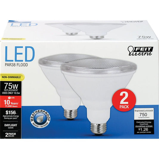75W Replacement Daylight PAR38 Reflector LED Light Bulb - Worldwide Electric Supplies