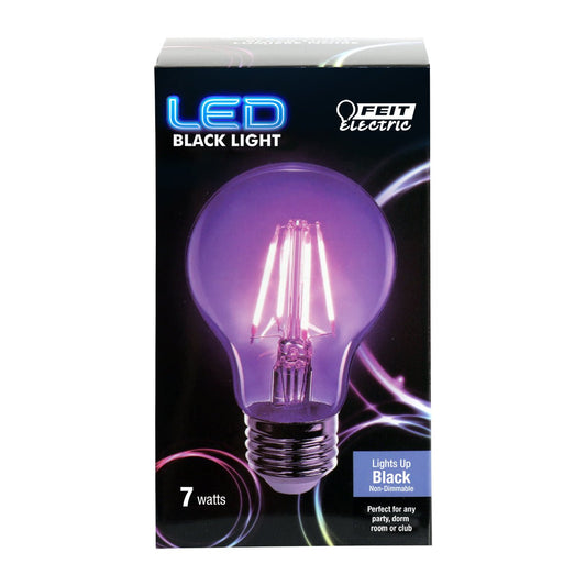 7W LED Blacklight Light Bulb - Worldwide Electric Supplies
