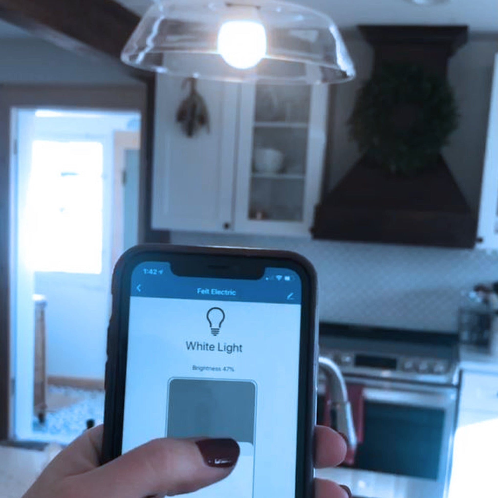 8.8W (60W Replacement) Soft White (2700K) E26 Base Vintage A19 Dimmable Filament Alexa Google Smart Bulb - Worldwide Electric Supplies