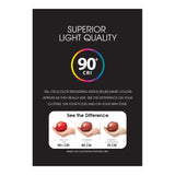 8W (60W Replacement) Bright White (3000K) A15 Dimmable Filament White Glass LED Light Bulb (2 - Pack) - Worldwide Electric Supplies