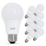 8W (60W Replacement) Soft White (2700K) A19 (E26 Base) Dimmable LED Light Bulb (8 - Pack) - Worldwide Electric Supplies