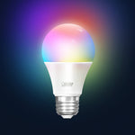 9W (60W Replacement) Color Changing A19 Dimmable Alexa Google Smart Wi - Fi Bulb (3 - Pack) - Worldwide Electric Supplies