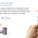 9W (60W Replacement) Color Changing RGBW A19 Alexa Google Smart Wi - Fi Bulb - Worldwide Electric Supplies