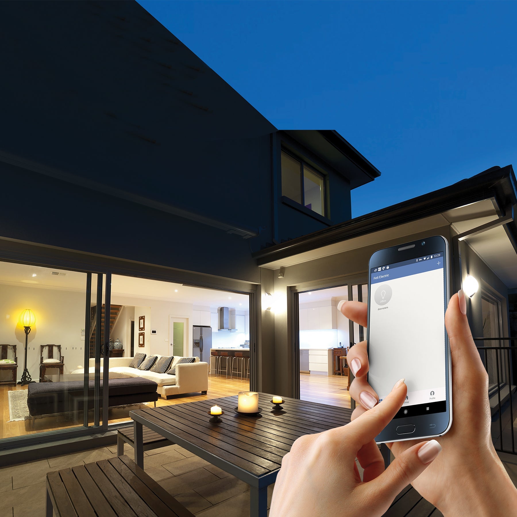 9W (60W Replacement) Color Changing RGBW A19 Alexa Google Smart Wi - Fi Bulb - Worldwide Electric Supplies