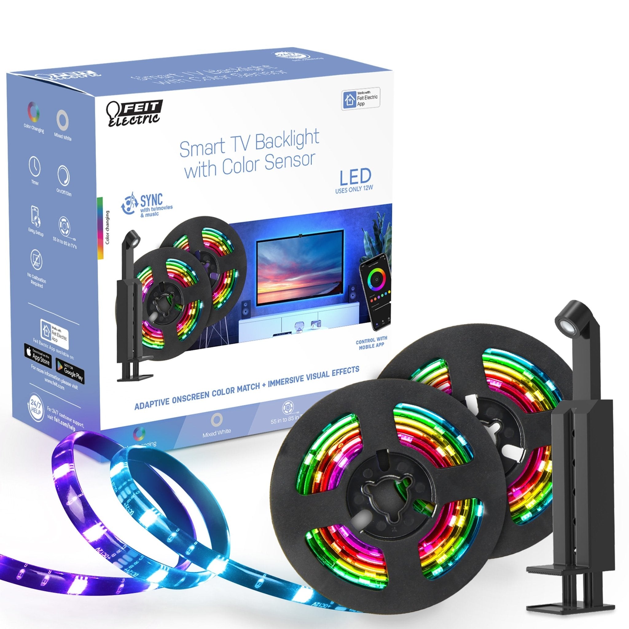 Smart TV Backlight with Color Sensor - Worldwide Electric Supplies